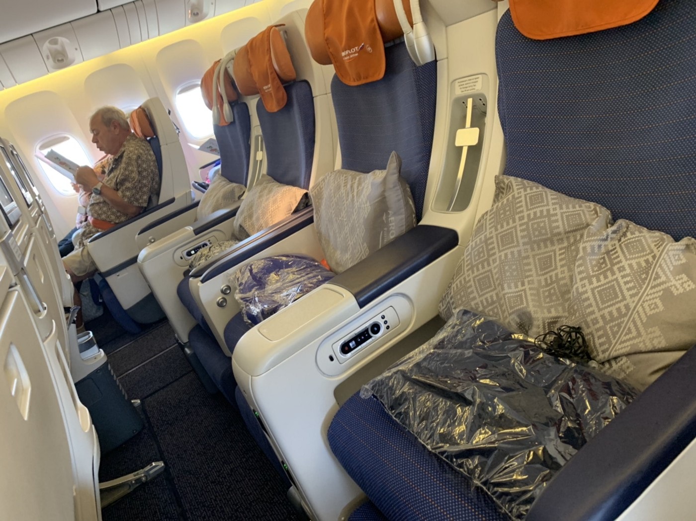 Flying Aeroflot Comfort Class (Boeing 777) From JFK to SVO