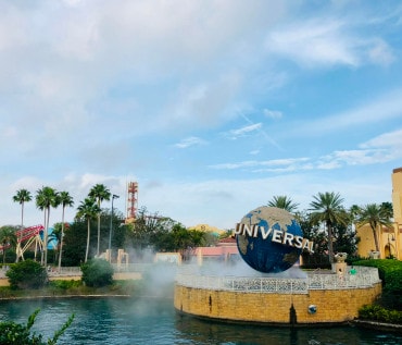 The Famous Globe In Front Of Universal Orlando Resort