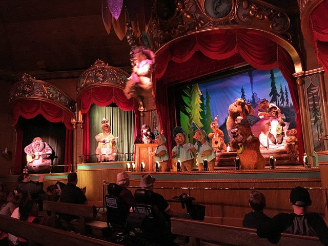 A Performance of Country Bear Jamboree at Walt Disney World