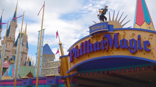 Mickey's PhilarMagic Entrance Sign