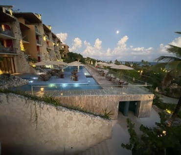 Sunset At Hotel Xcaret