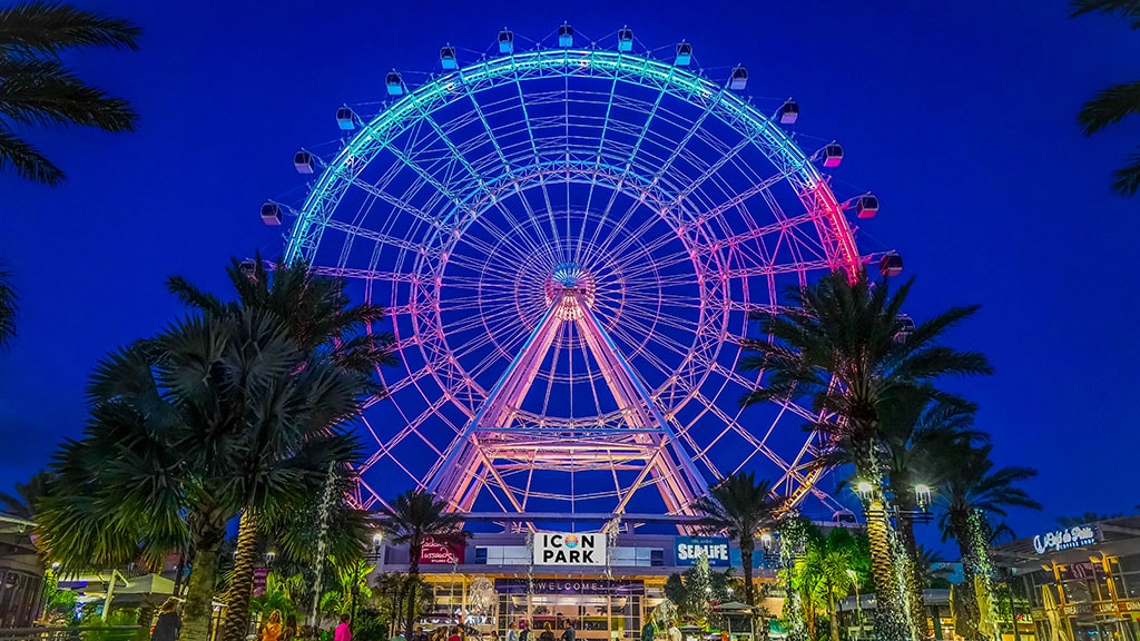 The Wheel at Icon Park, Orlando, FL