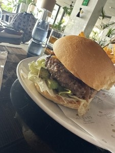 The Wagyu Burger In Seaside Grill At Impression Moxche