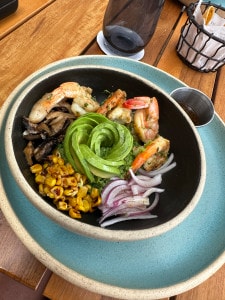 Lunch Bowl at Cielo - The Rooftop Restaurant at Impression Moxche