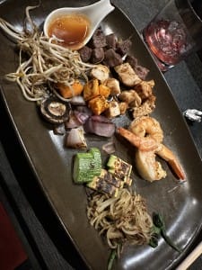 Hibachi at Secrets Moxche