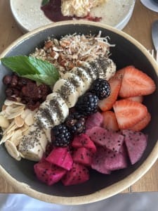 Breakfast at Seaside Beach Club at Impression Moxche