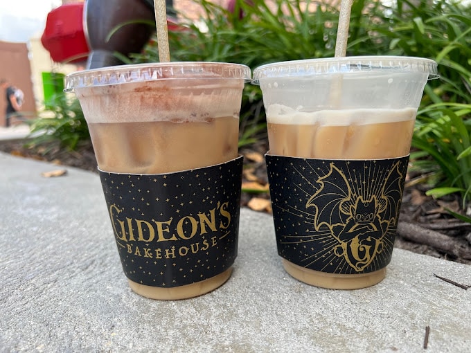 Peanut Butter Cold Brew at Gideon’s Bakehouse in Disney Springs
