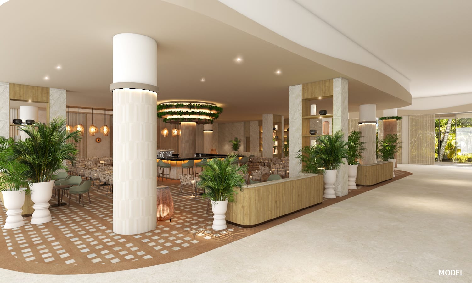 Lobby Bar - RIU Ventura Cancun